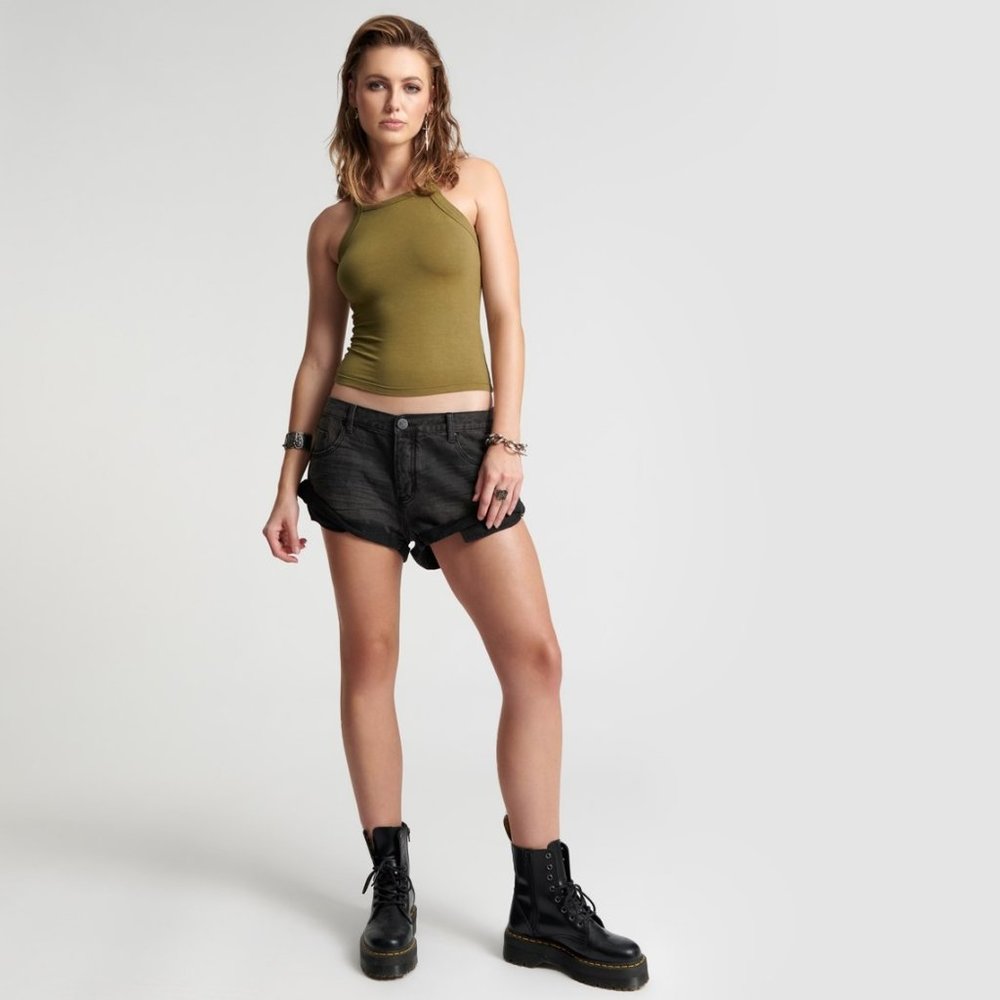 NWT One Teaspoon Double Bass Low Waist Bandit